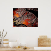 Aziatische skies poster (Keuken)