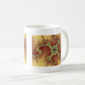 Aziatische spin - Fractale Mok (Voorkant rechts)