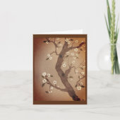 Aziatische stijl kunst op blanco Kaart (Voorkant)