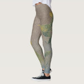 Aziatische stijlkunst leggings (Links)