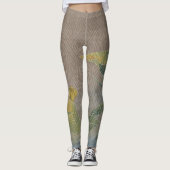 Aziatische stijlkunst leggings (Voorkant)
