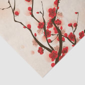 Aziatische stijlschilders, bloesem in het voorjaar tissuepapier (Detail)