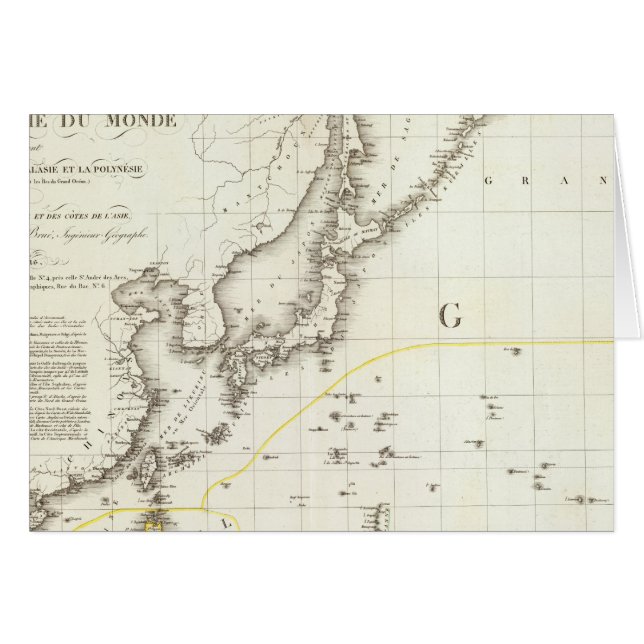 Aziatische Stille Oceaan (Voorkant Horizontaal)