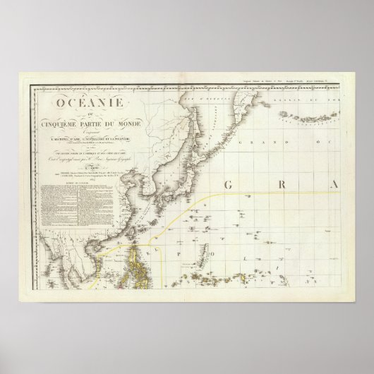 Aziatische Stille Oceaan Poster (Voorkant)