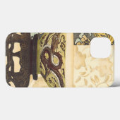 Aziatische tapijt met Bowl- en Drakenontwerp Case-Mate iPhone Case (Achterkant (horizontaal))