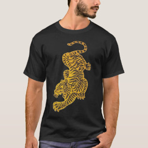 Aziatische tijger t-shirt