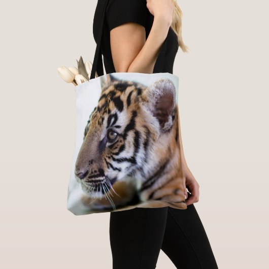 Aziatische tijger tote bag (Dichtbij)