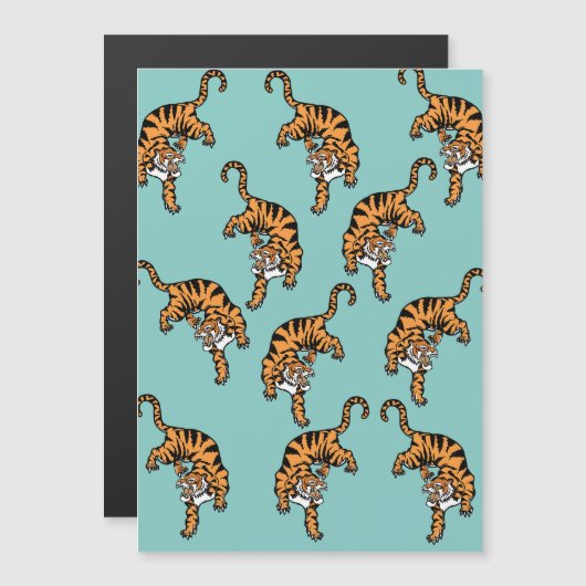 aziatische tijgerpatroon (Voorkant / Achterkant)