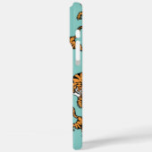 aziatische tijgerpatroon Case-Mate iPhone case (Achterkant / Links)