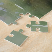 Aziatische tuin lente legpuzzel (Zijkant)