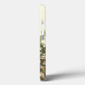 Aziatische tuin met vrouw en dieren Case-Mate iPhone case (Achterkant / Links)