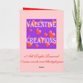 AZIATISCHE VALENTIJNSDAG WENSKAARTEN & NOTECARDS FEESTDAGEN KAART (Achterkant)