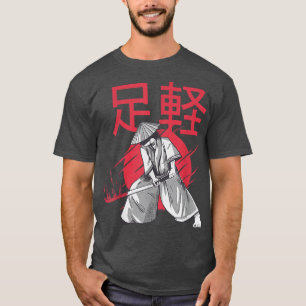 Aziatische vechtkunsten samurai t-shirt