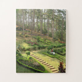 aziatische, vietnamese, kunst, beeldhouwkunst, boe legpuzzel