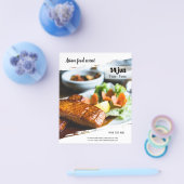 Aziatische voedingsbijeenkomst flyer (Enkel)