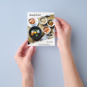 Aziatische voedselgebeurtenis flyer (Hand)