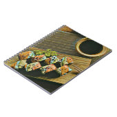 Aziatische voedselsushi notitieboek (Linkerzijde)