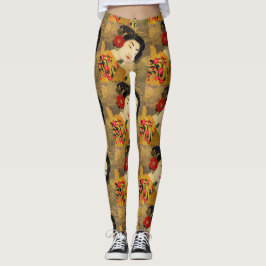 Aziatische vrouw Collectie Leggings