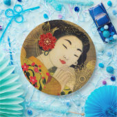 Aziatische vrouw Collectie Papieren Bordje (Feest)