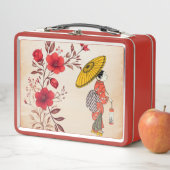 Aziatische vrouw Lunch Box (In situ)