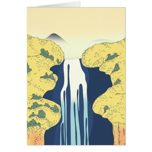 Aziatische waterval (Voorkant)