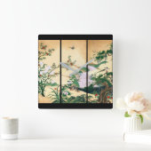 Aziatische watervalkuil vierkante klok (Huis)