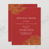 Aziatische  wervelrepetitie Inwendige Kaart (Voorkant / Achterkant)