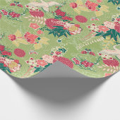 Aziatische zijde cadeaupapier (Hoek)