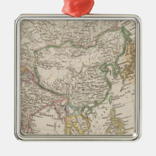 Azië 13 metalen ornament