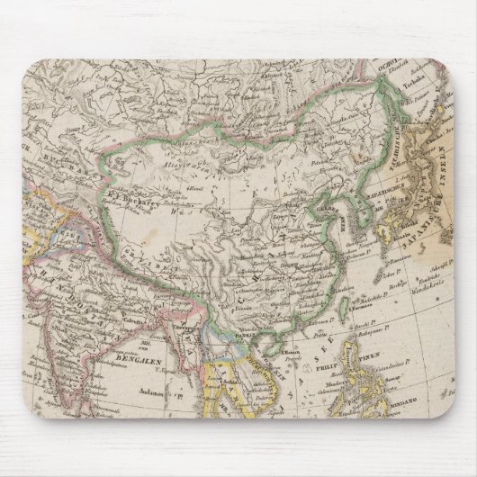 Azië 13 muismat (Voorkant)