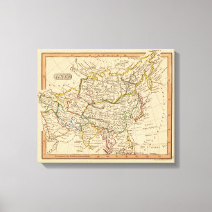 Azië 14 canvas afdruk