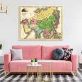 Azië 15 canvas afdruk (Insitu (Woonkamer))