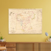 Azië 15 canvas afdruk (Insitu (Woonkamer))