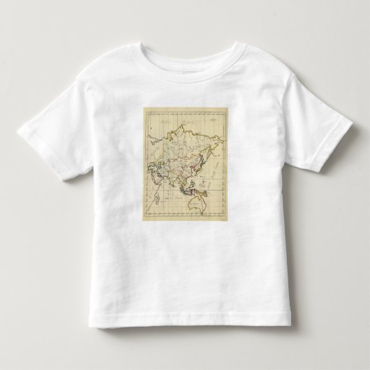 Azië 15 kinder shirts (Voorkant)