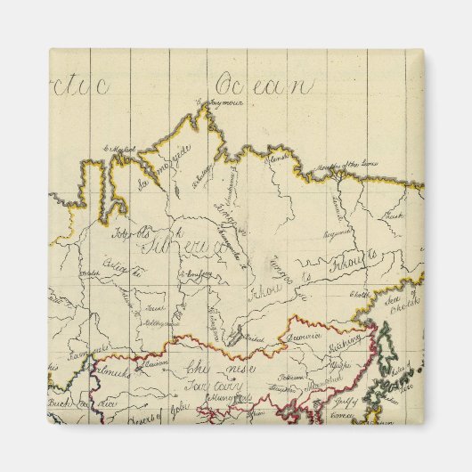 Azië 15 magneet (Voorkant)