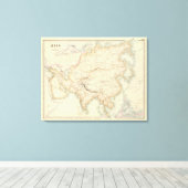 Azië 16 canvas afdruk (Insitu (Houten vloer))