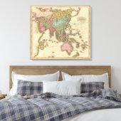 Azië 16 canvas afdruk (Insitu (Slaapkamer))
