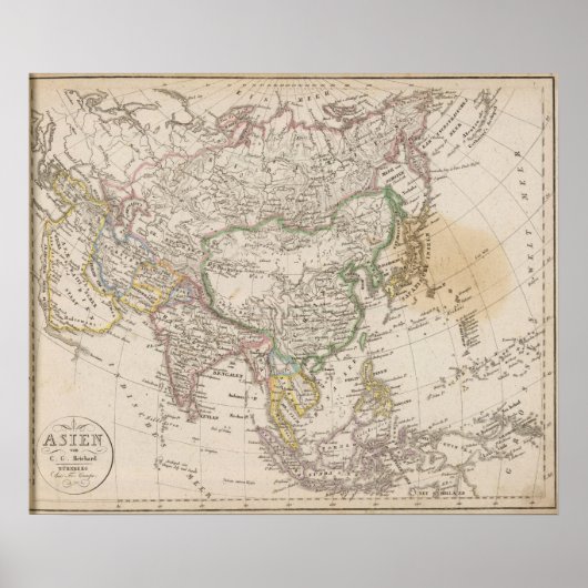 Azië 16 poster (Voorkant)