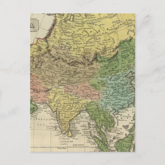 Azië 17 briefkaart (Voorkant)