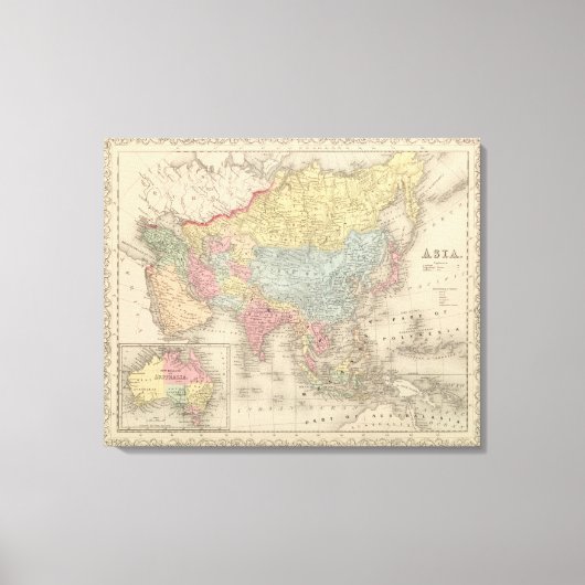 Azië 17 canvas afdruk (Voorkant)
