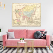 Azië 17 canvas afdruk (Insitu (Woonkamer))