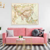 Azië 17 canvas afdruk (Insitu (Woonkamer))