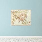 Azië 17 canvas afdruk (Insitu (Houten vloer))