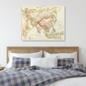 Azië 17 canvas afdruk (Insitu (Slaapkamer))