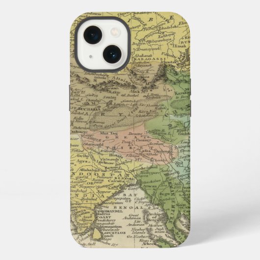 Azië 17 iPhone hoesje (Achterkant)