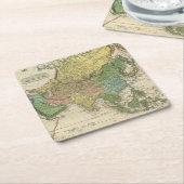 Azië 17 kartonnen onderzetters (Schuin)