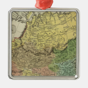 Azië 17 metalen ornament