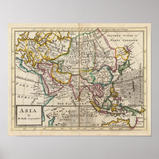 Azië 17 poster (Voorkant)