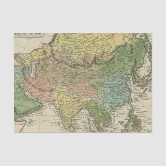 Azië 17 tissuepapier (Voorkant)