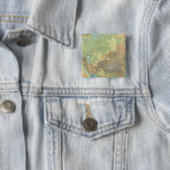 Azië 18 vierkante button 5,1 cm (In situ)